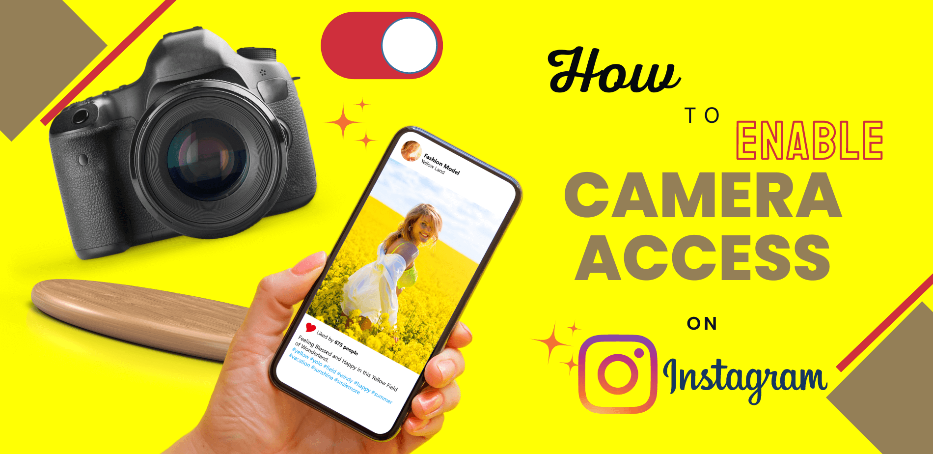 how to enable camera access on instagram